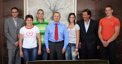 dr Bojan Pajtic prijem atleticara 